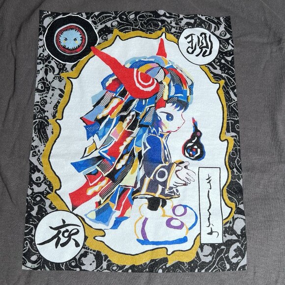 Authentic Kikuo T-shirt Size Medium Go Round Tour Hoshi-kun Hair Japan Vocaloid - Picture 2 of 7